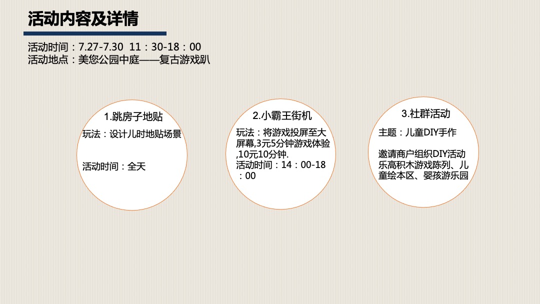 购物中心夏日特别企划活动