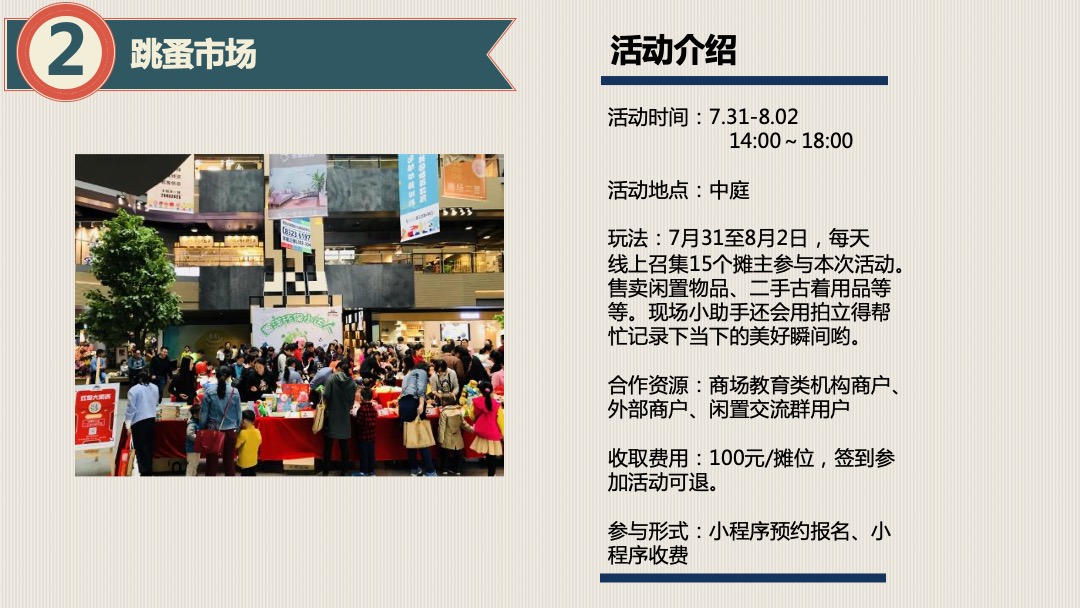 购物中心夏日特别企划活动