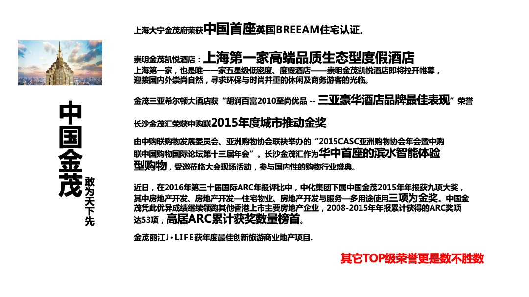 金茂府唐皇年度推广执行报告