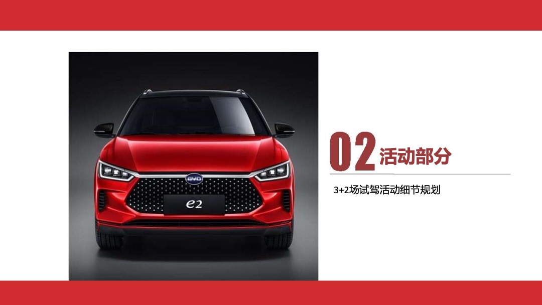 汽车品牌e2媒体试驾活动策划方案