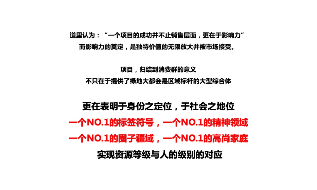绿地大都会年度推广提案