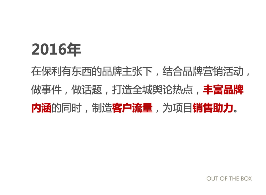 保利湖南品牌年度提报