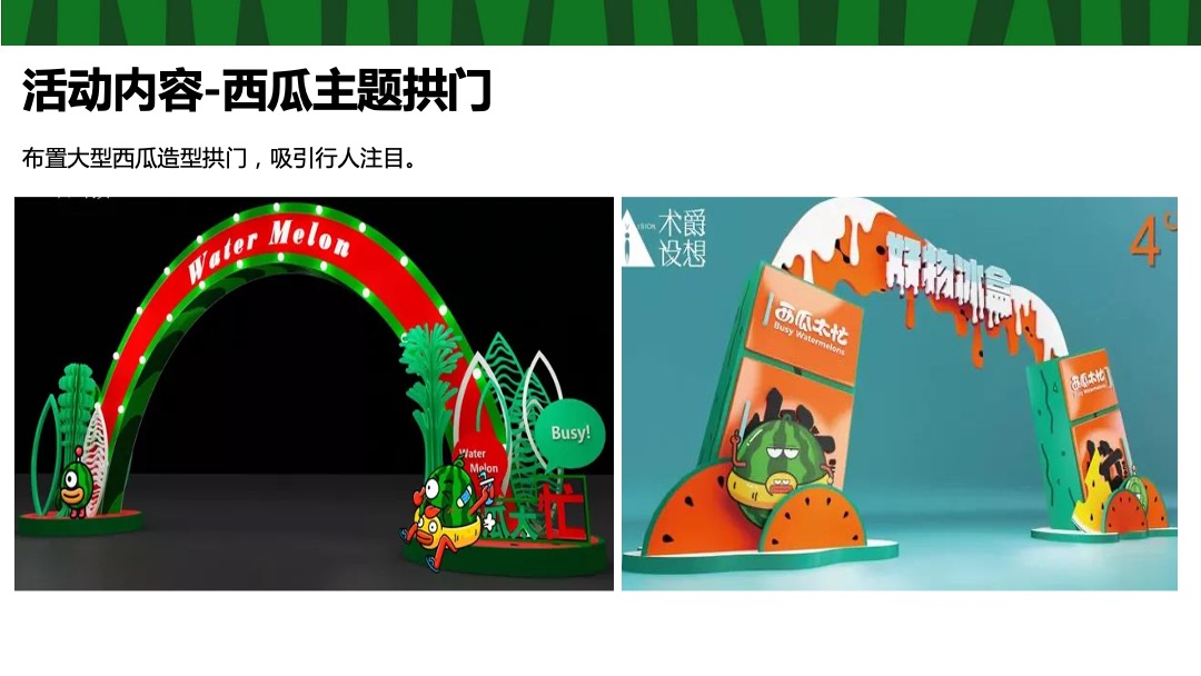 地产项目夏季8月（这个夏天 西瓜很忙主题）活动策划方案