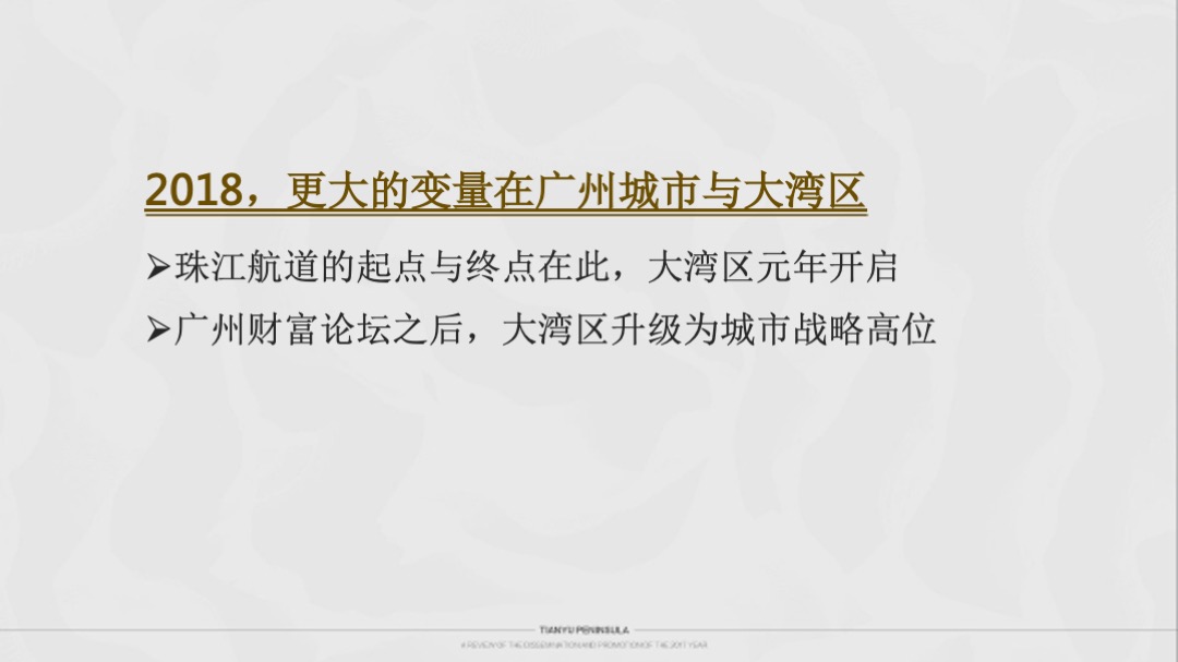 广州天誉半岛年度方案