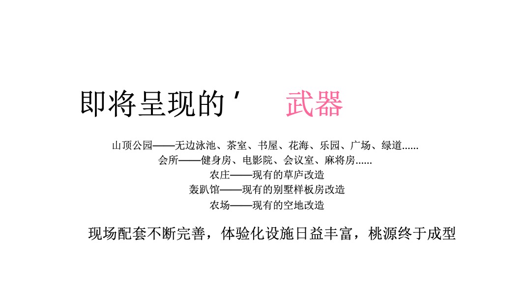 桃花源年度提案