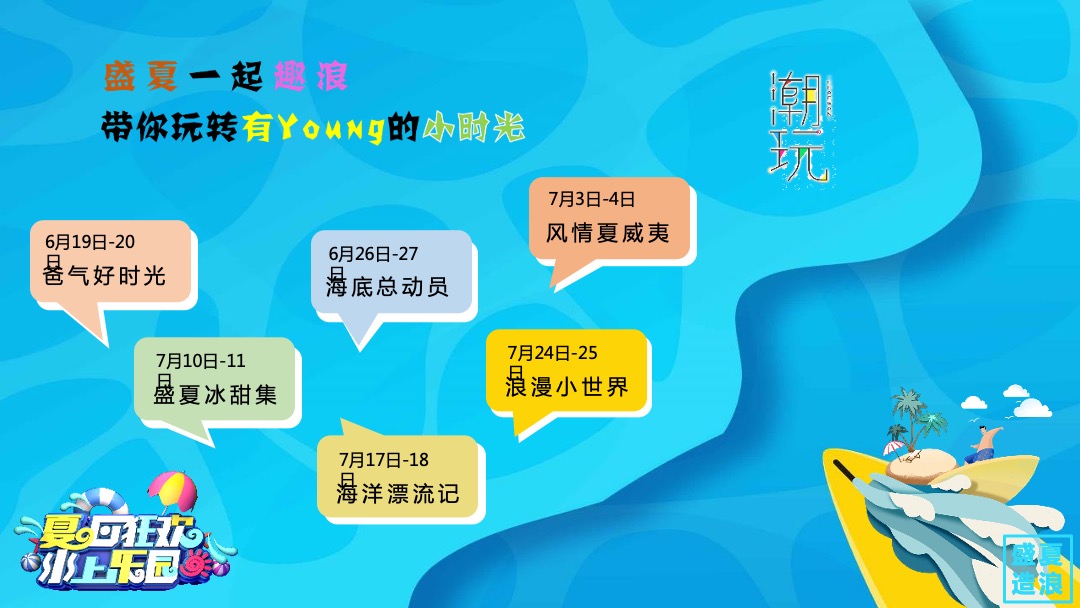 地产项目盛夏造浪节（玩转夏天 乘风破浪主题）活动策划方案