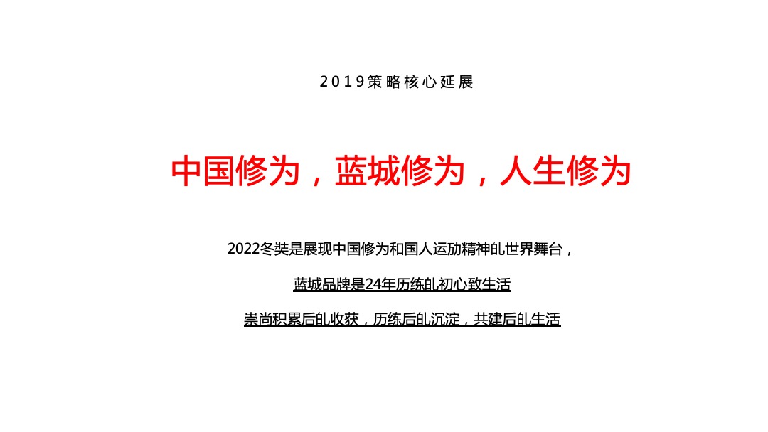 张家口蓝城·多乐美地4-12月整合推广方案