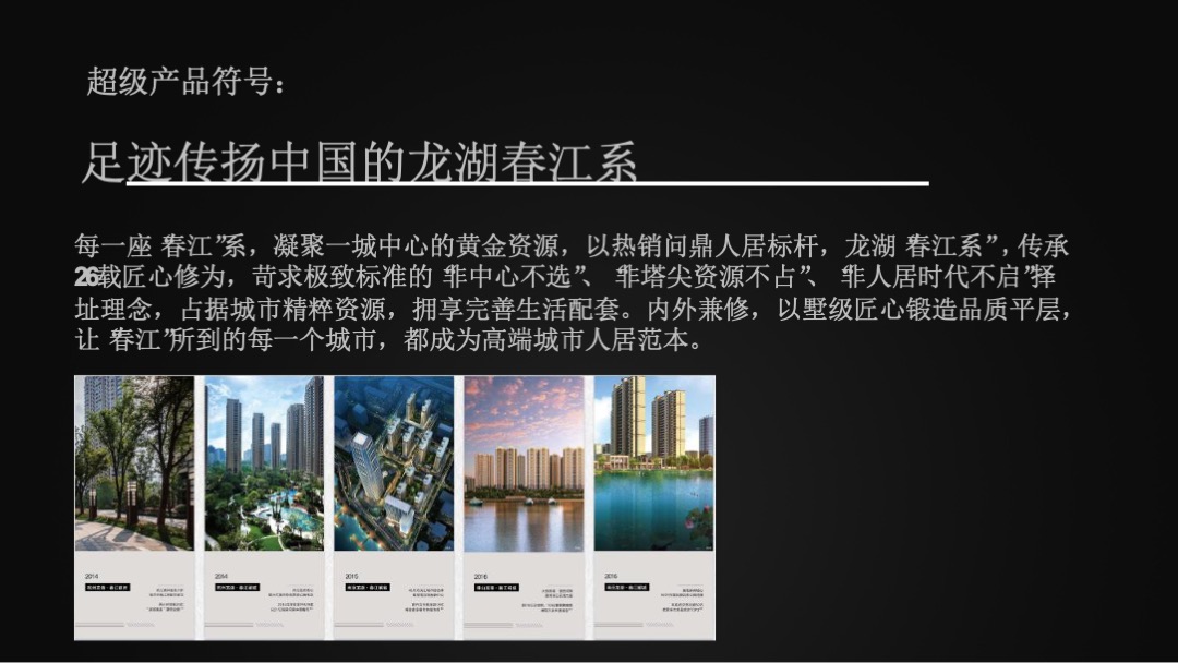 龙湖·春江紫宸年度推广提案（住宅）