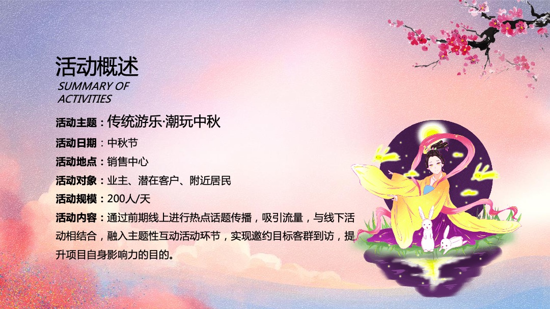 地产项目中秋古风趣味运动会（传统游乐·潮玩中秋主题）活动策划方案