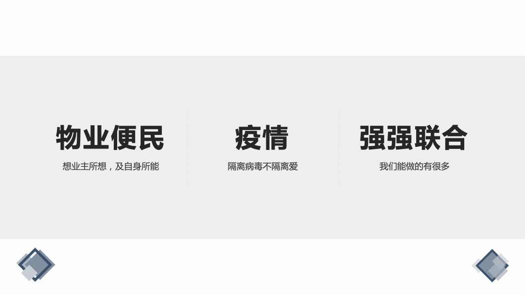 疫情物业便民活动推荐