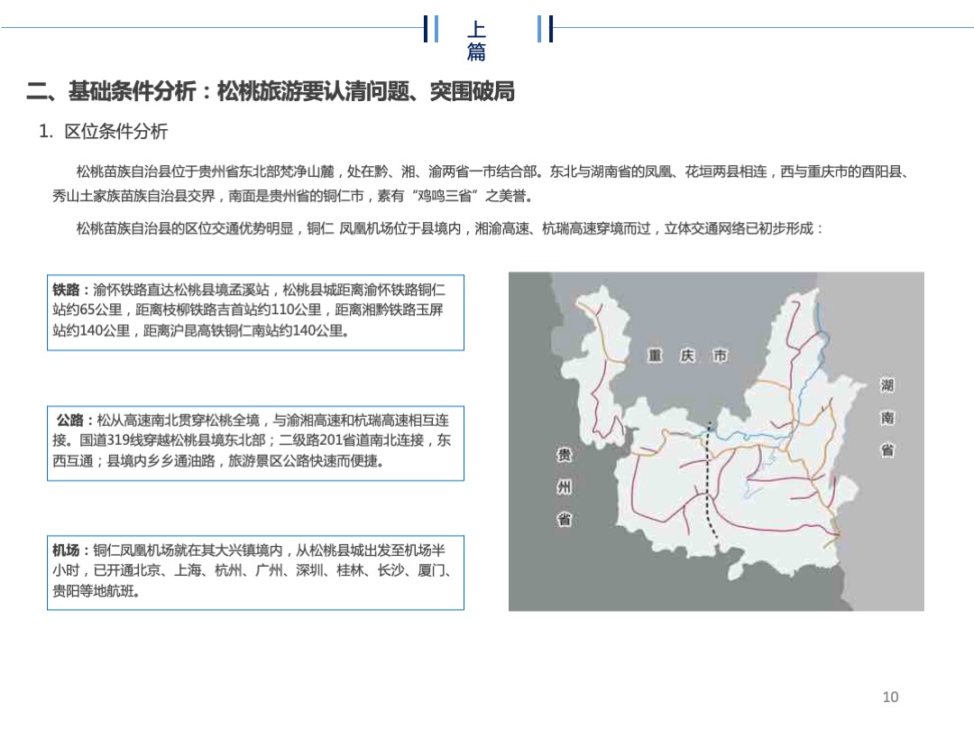 贵州省松桃苗族自治县旅游规划