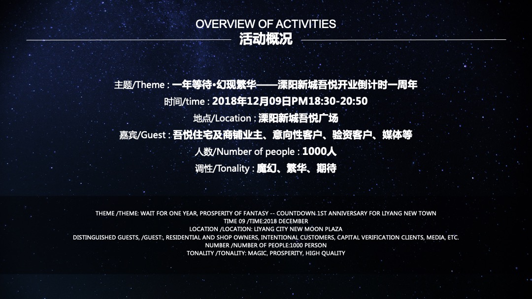 溧阳新城吾悦开业倒计时一周年（魔术主题）活动策划方案