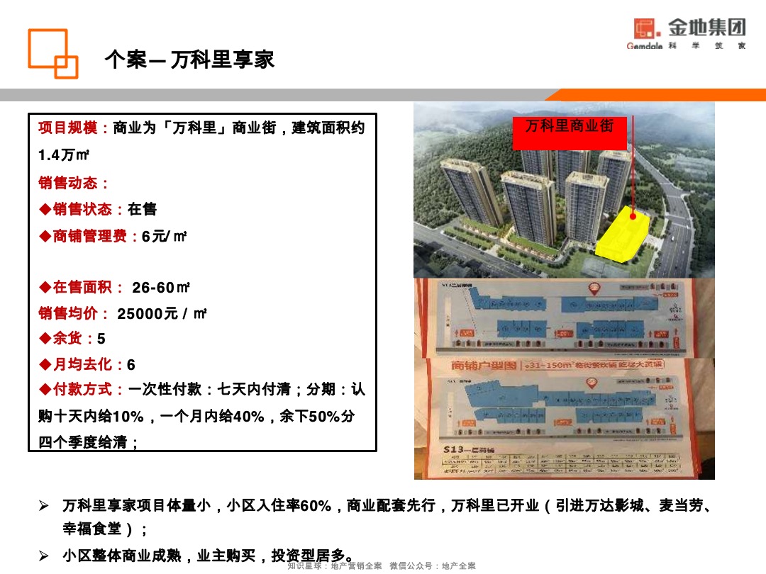 金地·香山湖非住宅去化营销策略方案