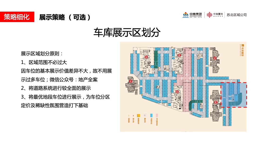 中南品牌车位营销指引