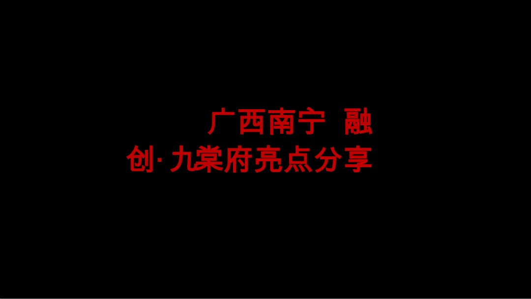 广西南宁融创·九棠府包装亮点