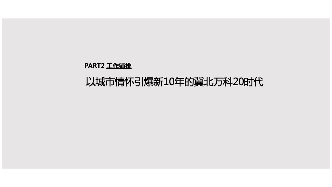 冀北万科2020十周年品牌方案及互动传播策略 房企品牌 事件营销