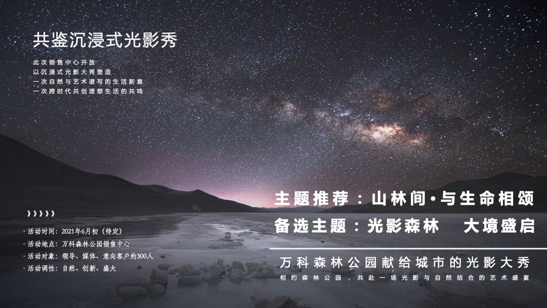 地产展厅中心开放活动策划意向方案