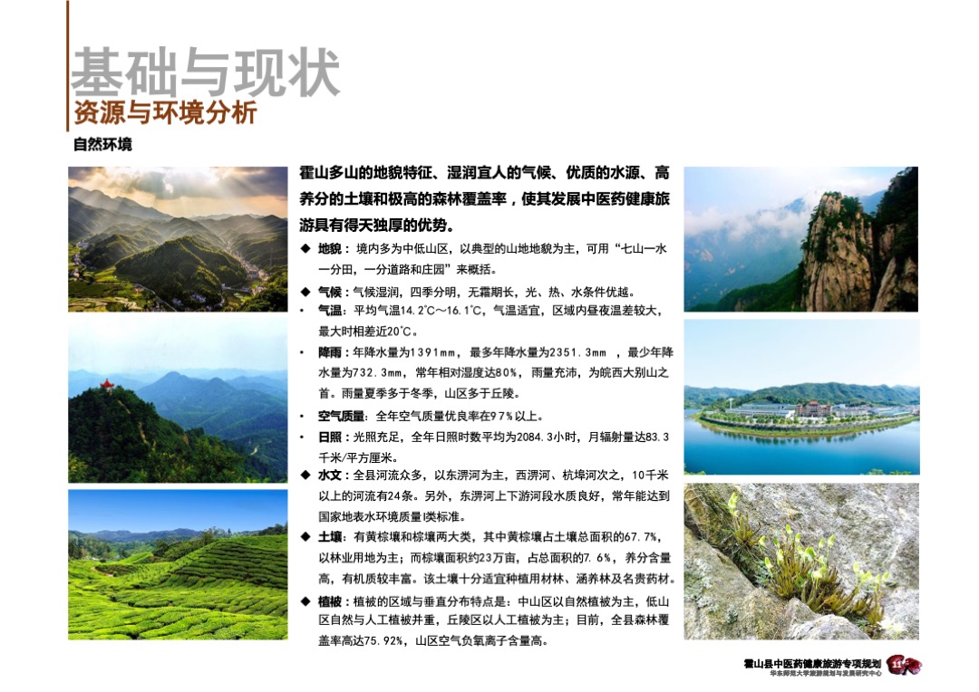 安徽霍山中医药健康旅游专项规划