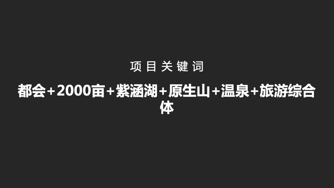紫涵湖温泉度假小镇整合推广策略提报