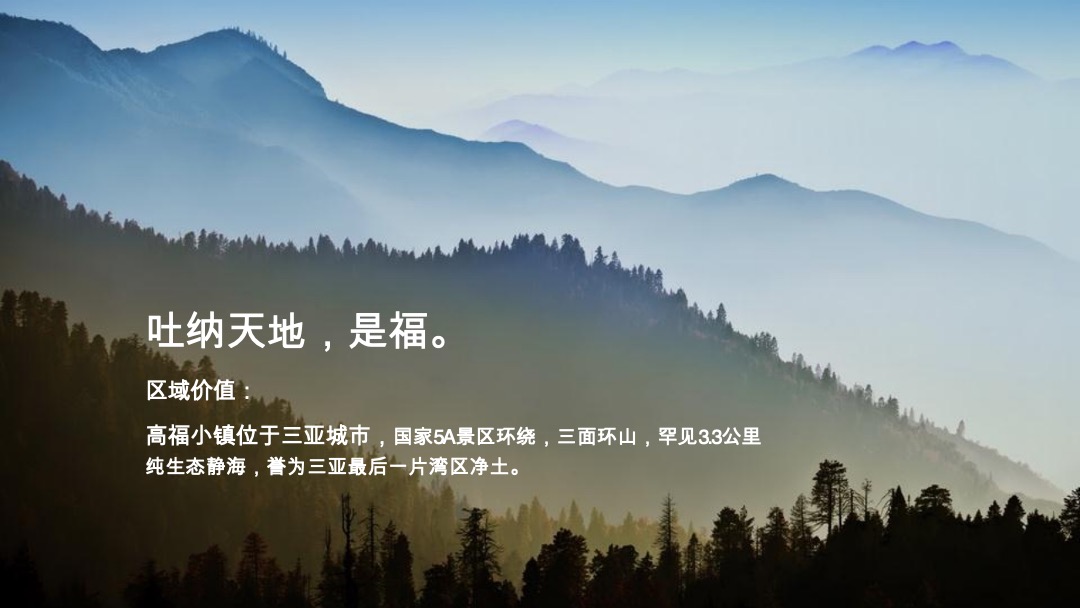 绿城海南高福小镇三期广告推广提案