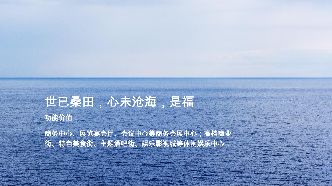 绿城海南高福小镇三期广告推广提案