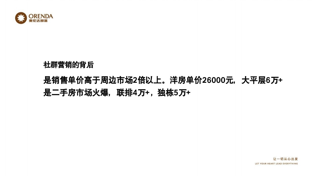 奥伦达部落小镇社群营销复盘方案