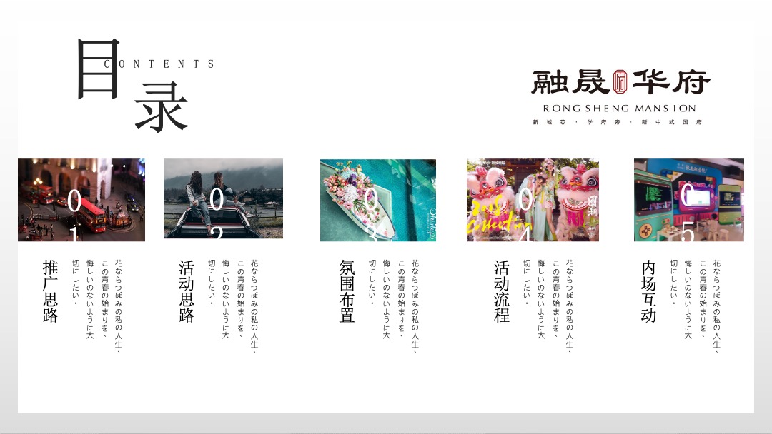 房地产独山·融晟华府营销中心亮相活动策划方案