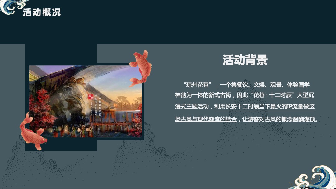 文旅项目古镇国潮市集（十二时辰·吉市已到主题）活动策划方案