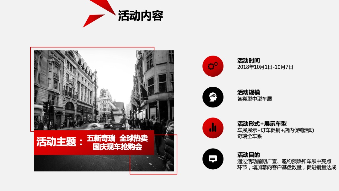 奇瑞华南区十一国庆现车抢购会活动策划方案