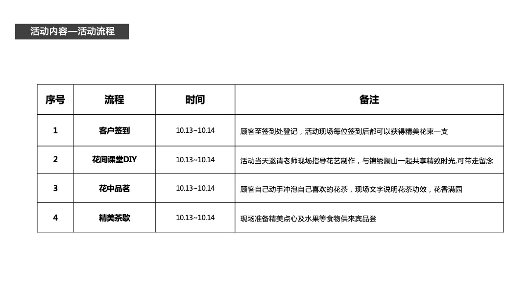 金秋锦绣时光地产十月暖场活动方案