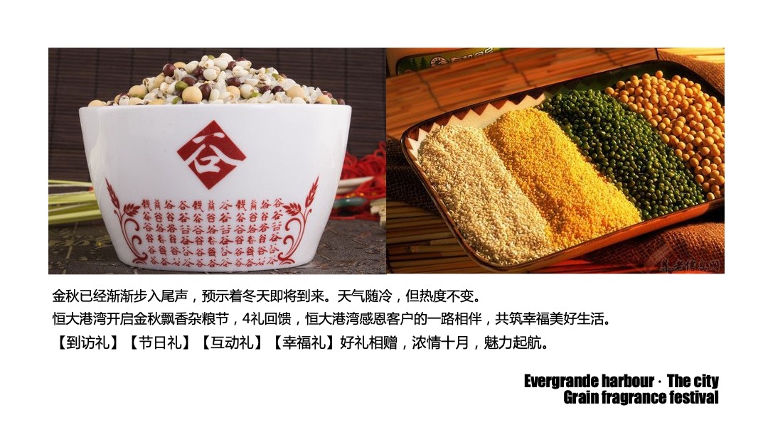 金秋五谷丰登杂粮节商业地产文化节活动策划方案