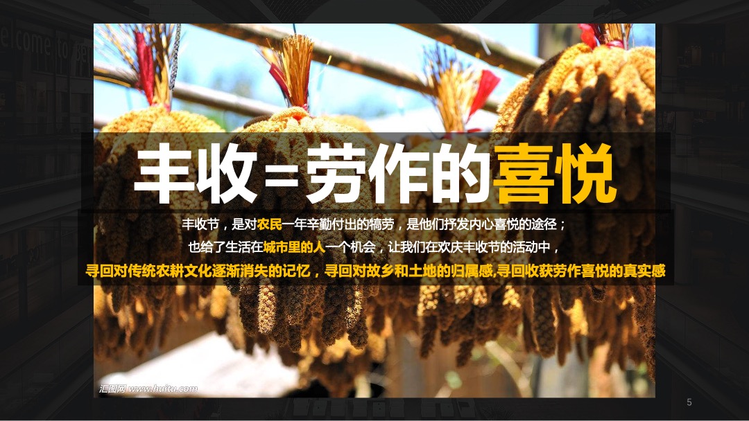 龙山大地丰收节秋季暖场活动策划方案