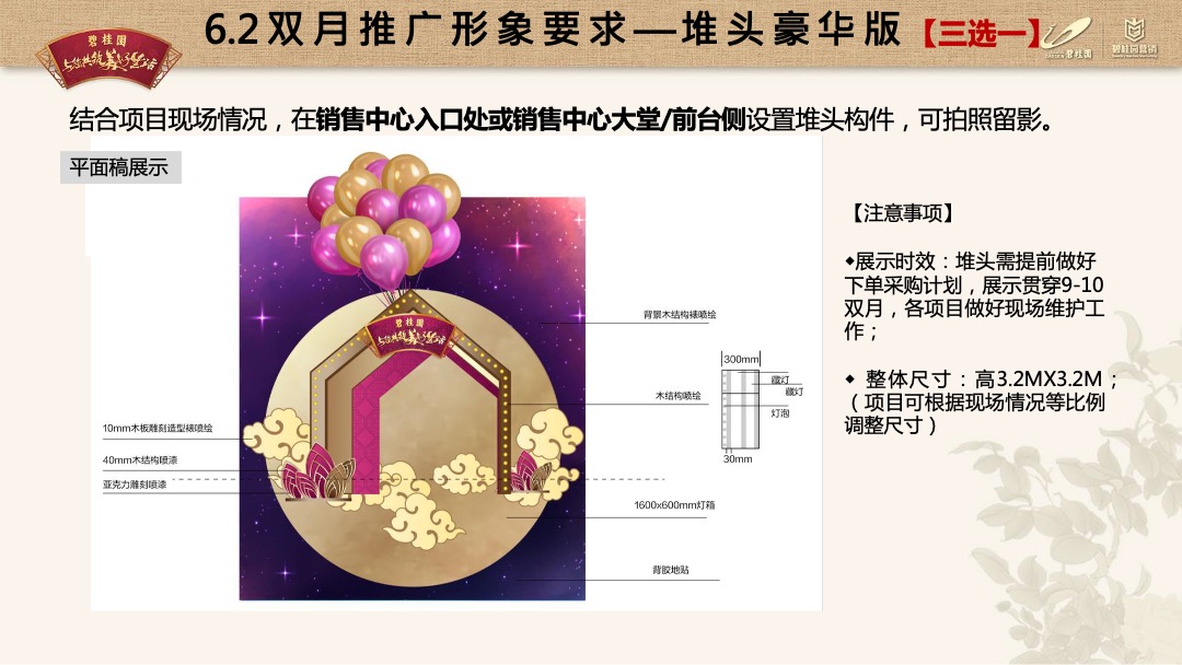 龙头房企碧桂园9-10月双节主题营销推广指引（包装部分）