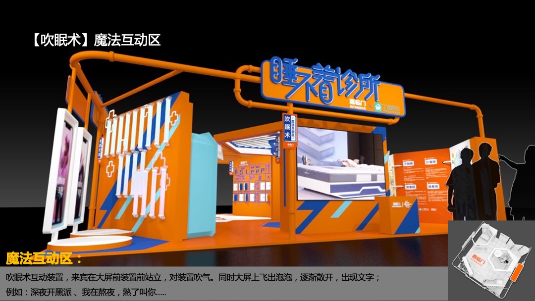 商业广场睡不着诊所展陈资源方案