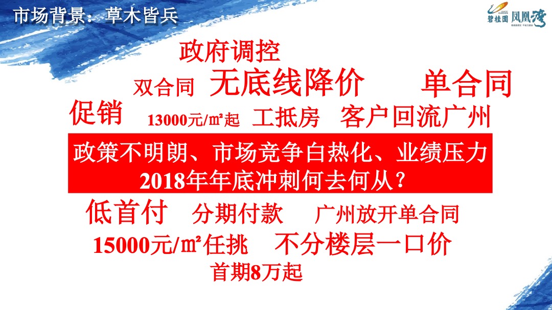 碧桂园·凤凰湾案例：逆市迎全民冲刺66亿营销案例