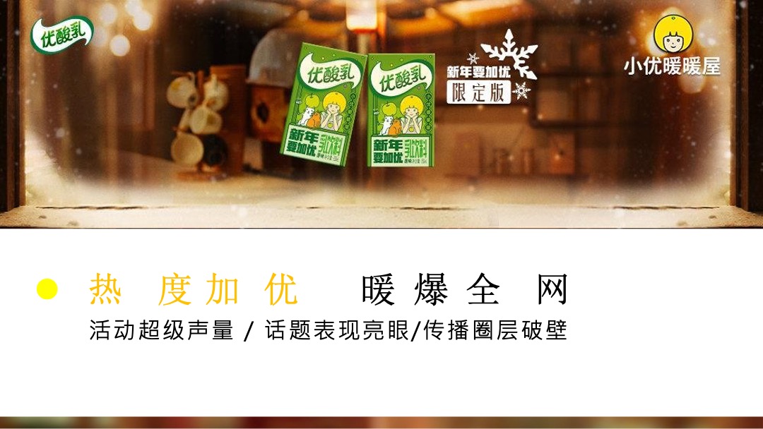 伊利优酸乳最冷冬天的最暖营销结案报告