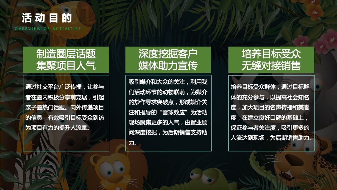 地产项目十一国庆萌宠嘉年华（萌宠森林派对主题）活动策划方案