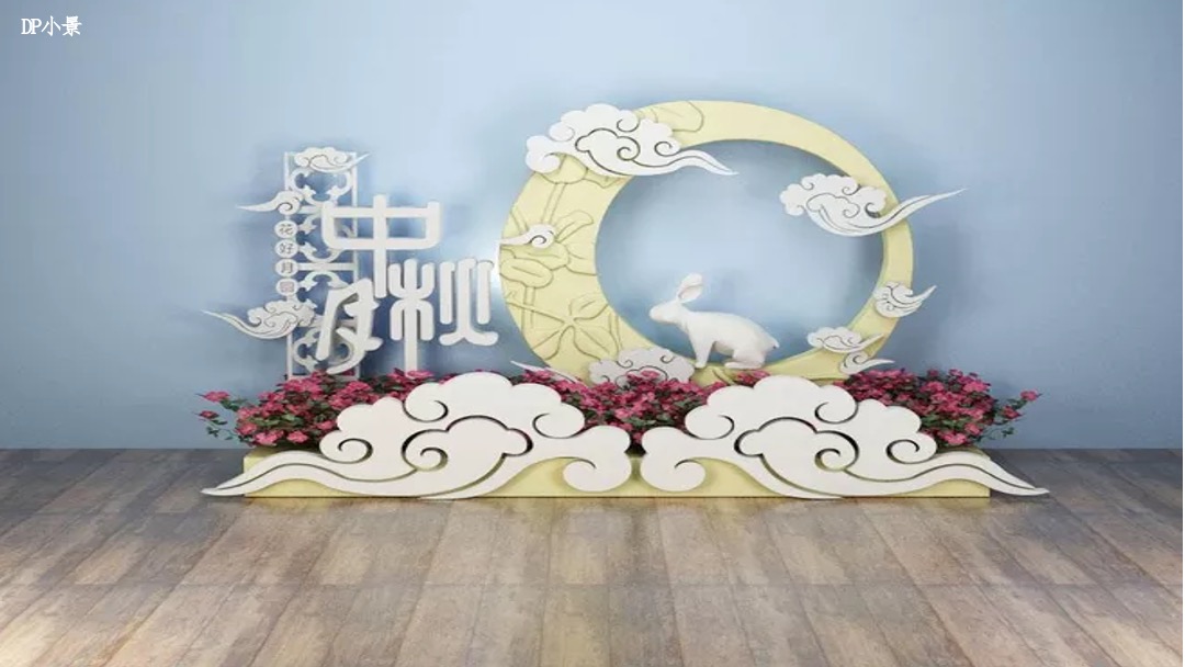 商场中秋汉唐长安十二时辰市集集市