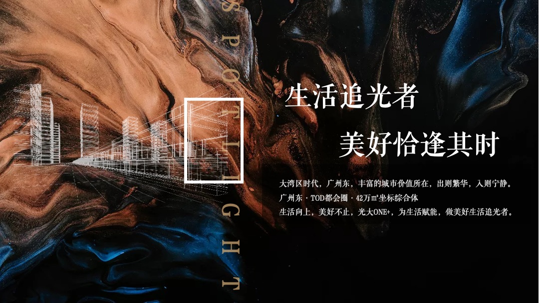 地产项目分享会暨ONE+产品发布会（广州向东 生活有光主题）活动策划方案