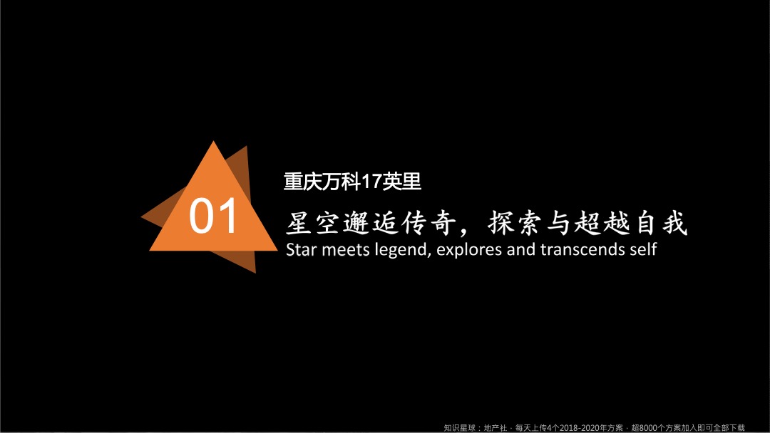 全新重庆万科十七英里营销策略及视觉