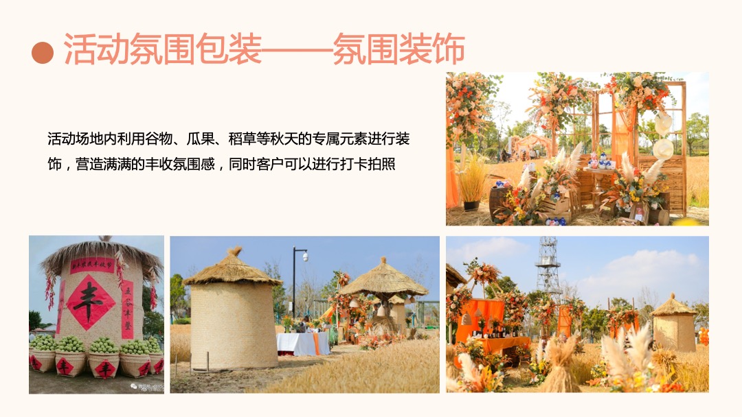 10月月度暖场（秋日物语主题）丰收农耕文化节活动策划方案