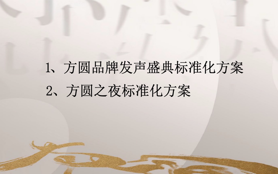 新项目品牌暨开盘活动标准化方案