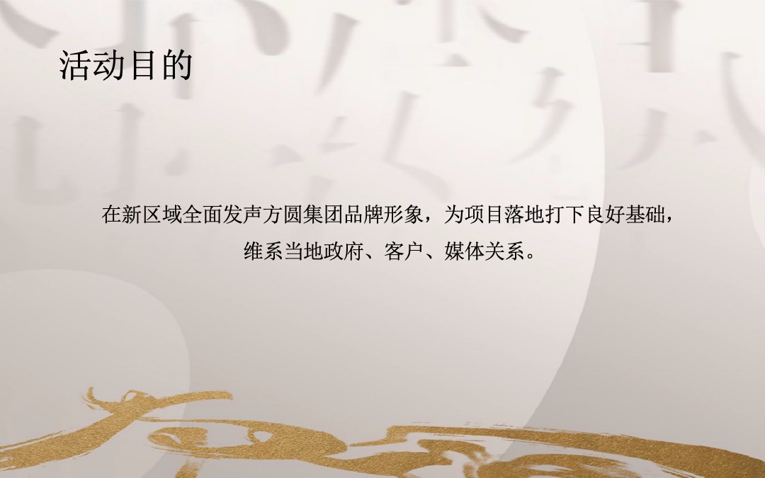 新项目品牌暨开盘活动标准化方案