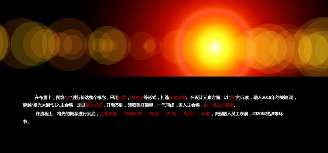 地产公司年度答谢盛典暨中国红主题年会策划方案