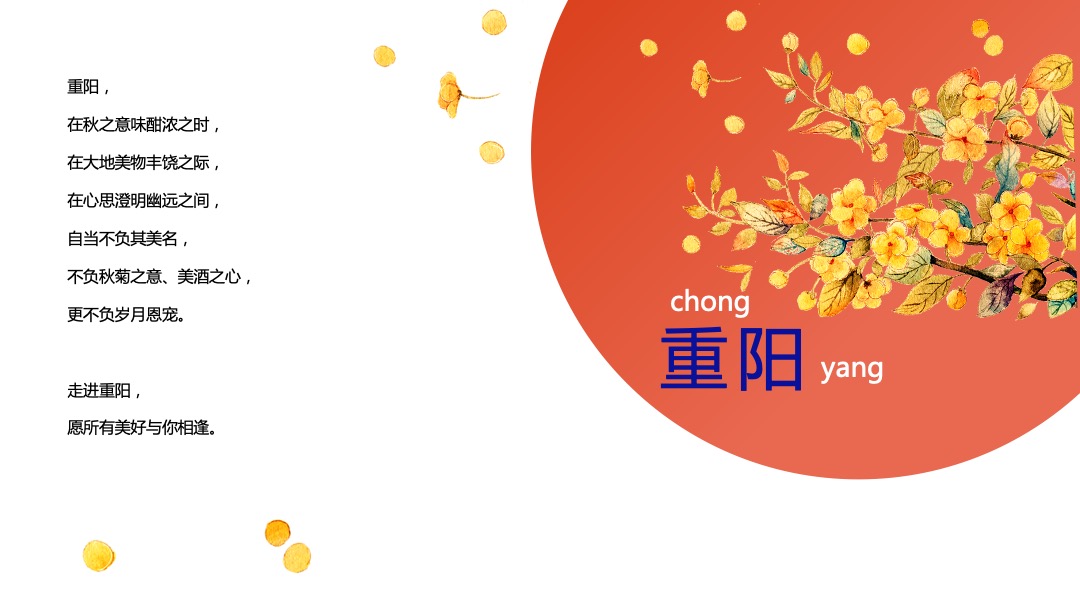 重阳节系列暖场（不负美意主题）活动策划方案