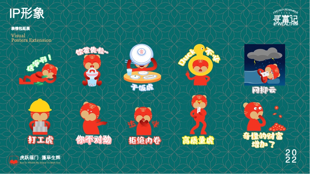 双旦新春虎年ip（寻富记）