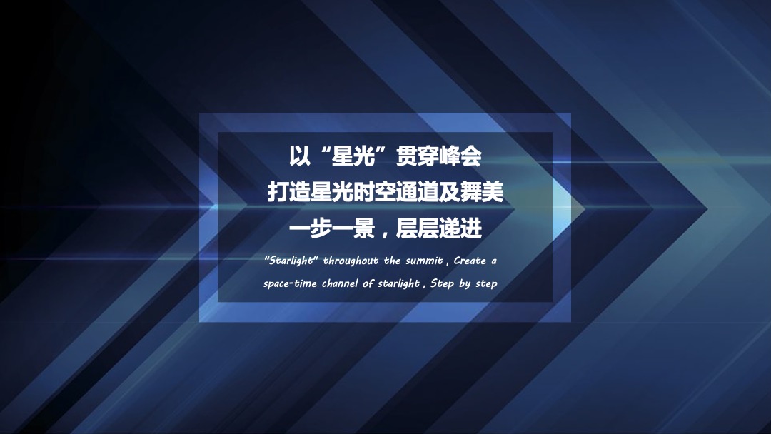 企业精英高峰会（星光璀璨·逐梦前行主题）活动策划方案