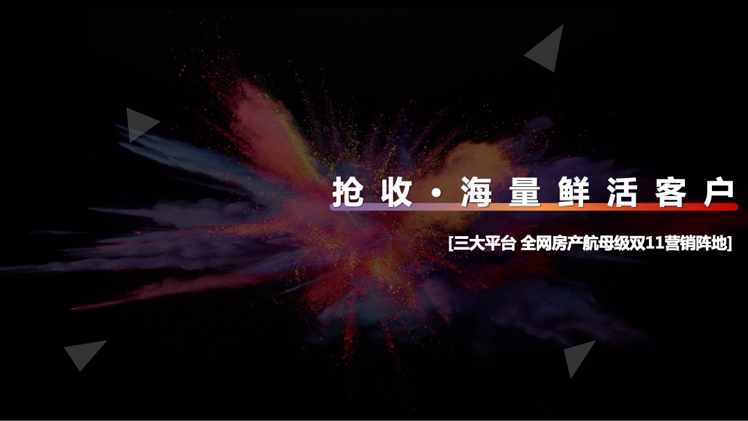 好房双11 百亿大补贴房企营销抢收战