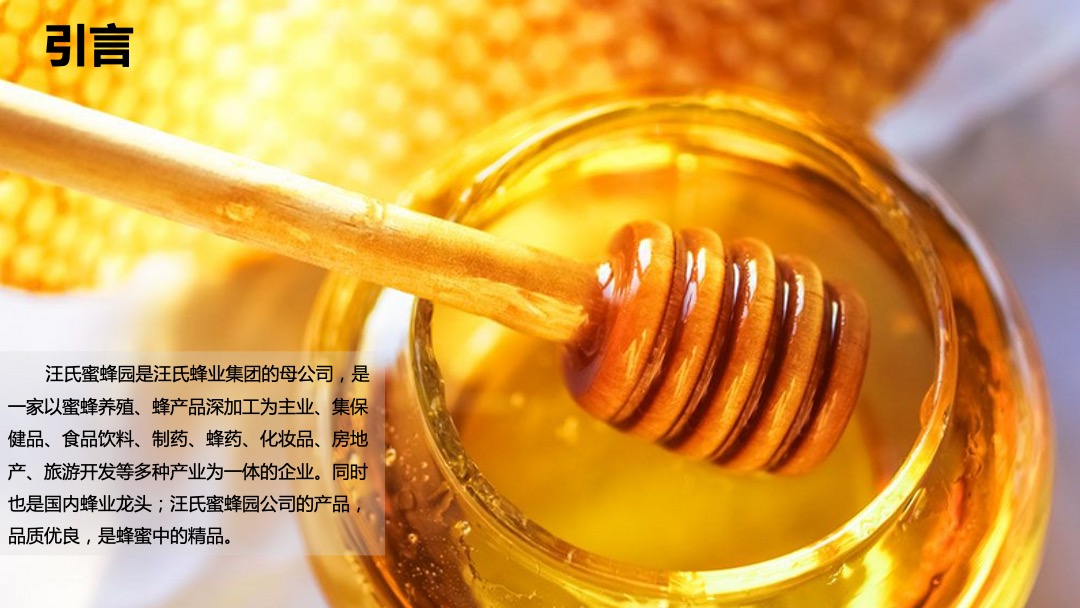 汪氏蜂蜜园食品业双11预热直播活动规划案