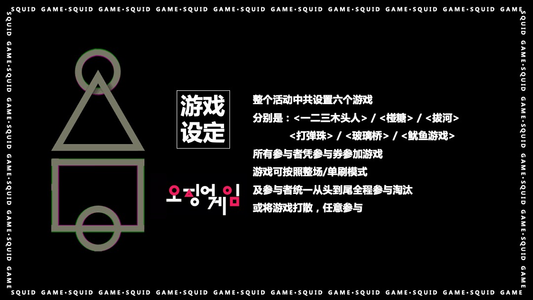 地产项目沉浸式隐藏身份案场互动暖场（鱿鱼游戏主题）活动策划方案